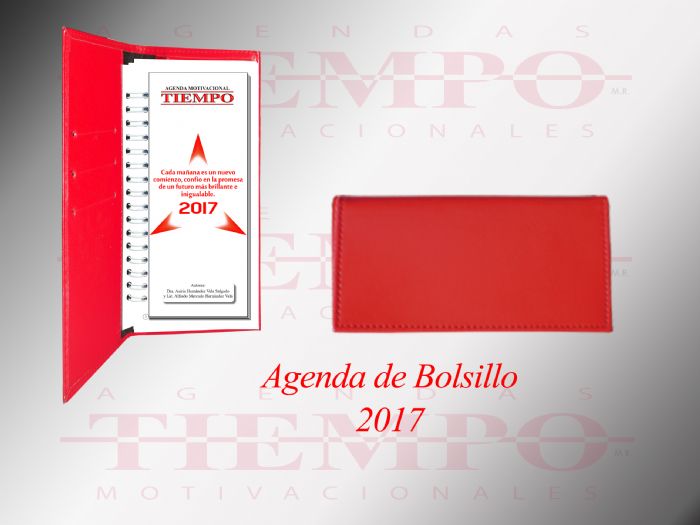 Agenda Motivacional 2017 tamaño Bolsillo